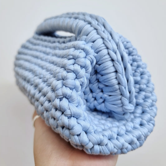 Clutch Bag Leuca - Azzurro Pastello