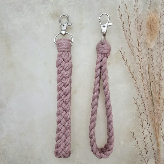 Laccio da polso in Macramé - Malva