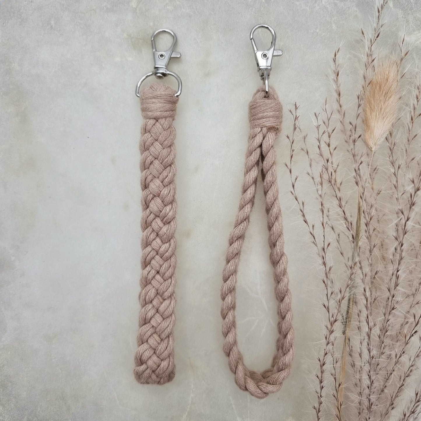 Laccio da polso in Macramé - Sabbia