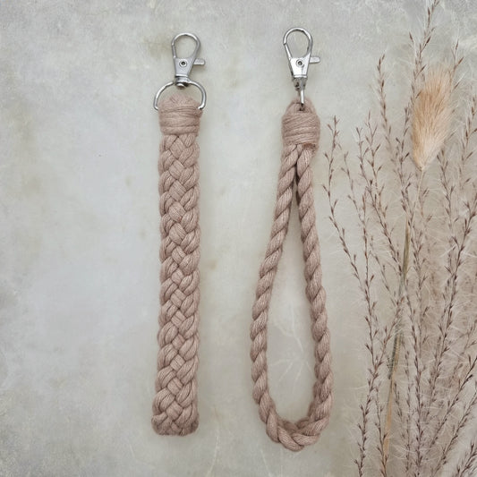 Laccio da polso in Macramé - Sabbia