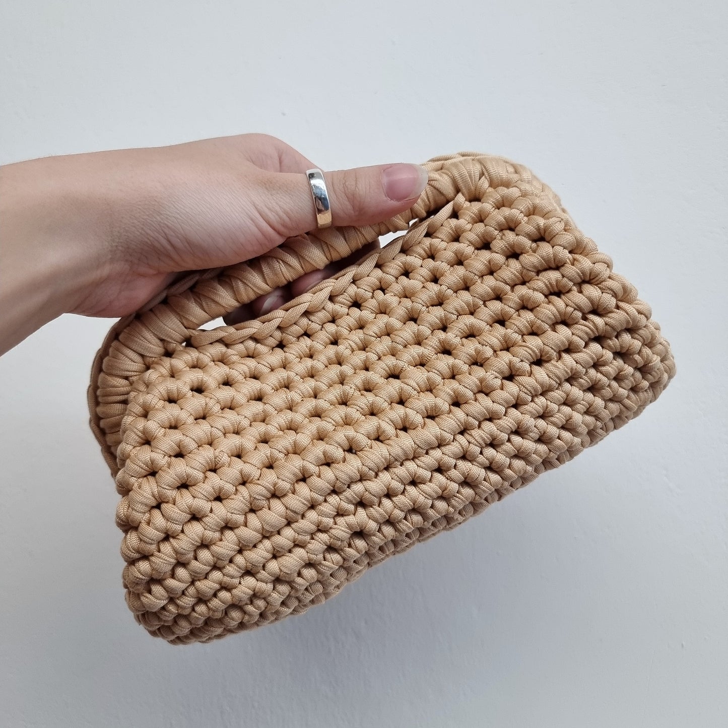 Clutch Bag Leuca - Nude