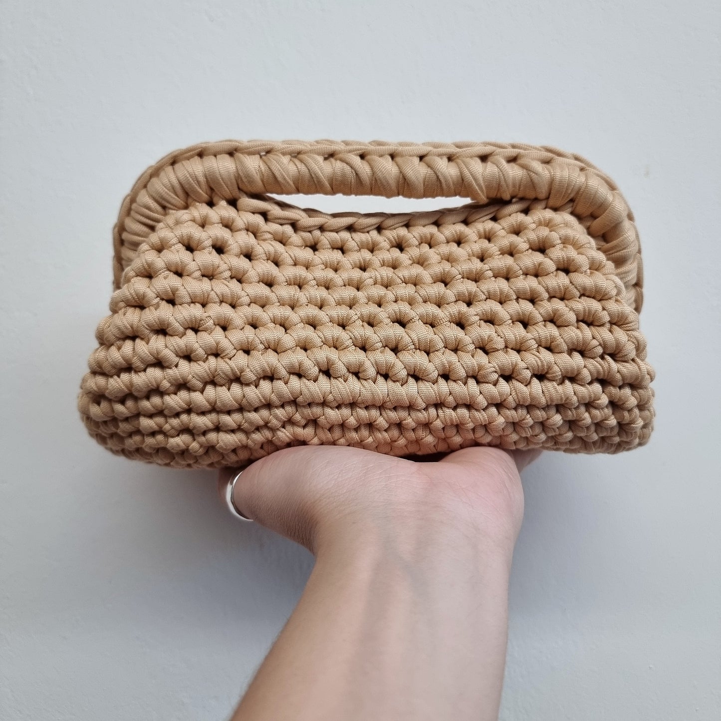 Clutch Bag Leuca - Nude