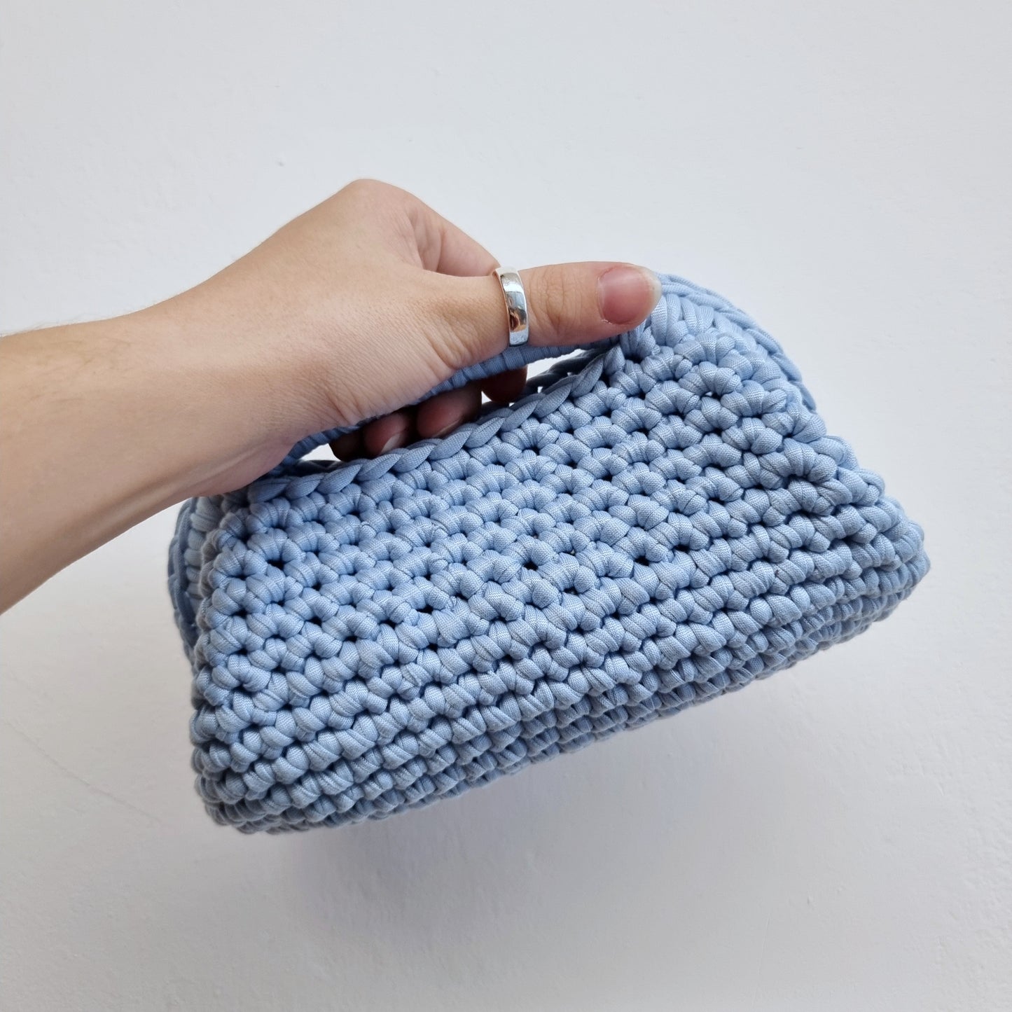 Clutch Bag Leuca - Azzurro Pastello
