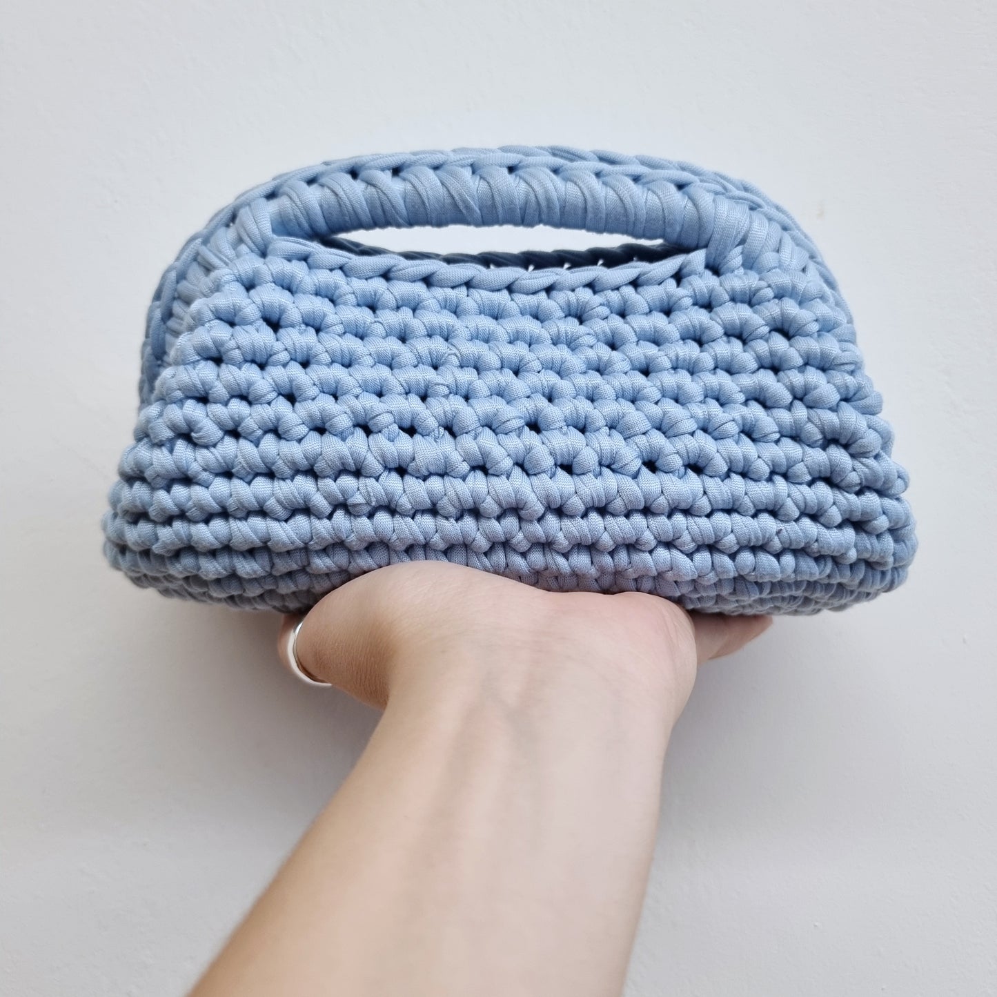 Clutch Bag Leuca - Azzurro Pastello